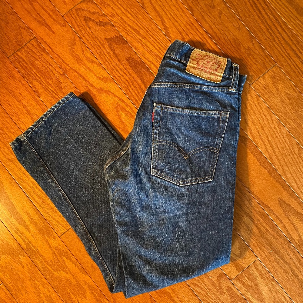 Levi's 505 Cropped Jeans, 29” x 28”